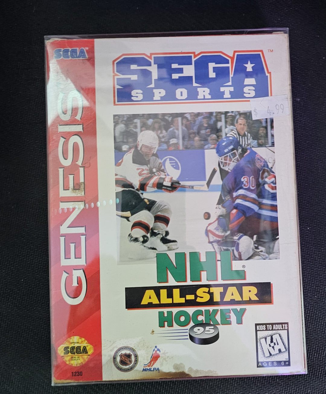 NHL All-Star Hockey '95 - Sega Genesis G71725