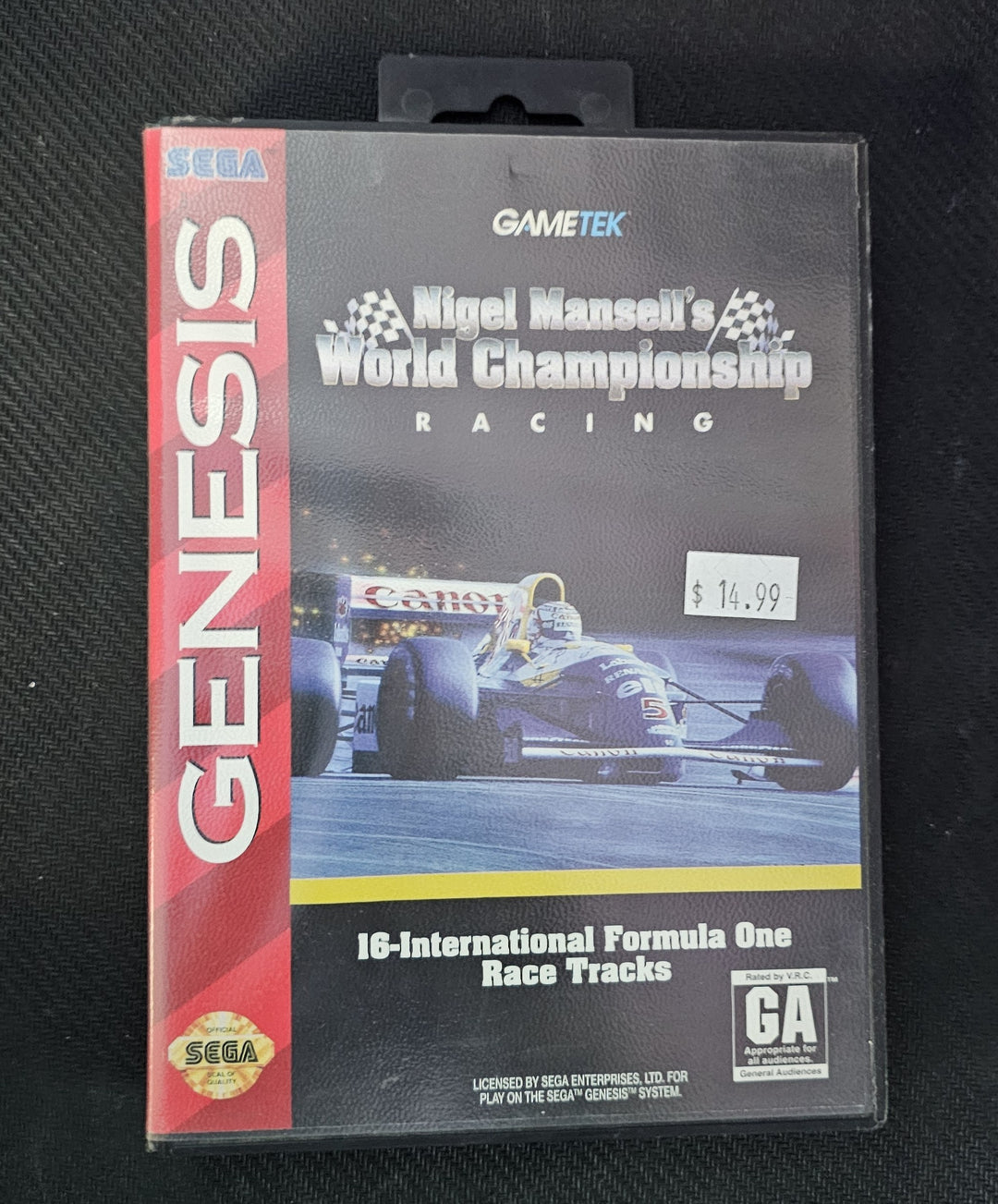 Nigel Mansell's World Championship Racing - Genesis SD9898