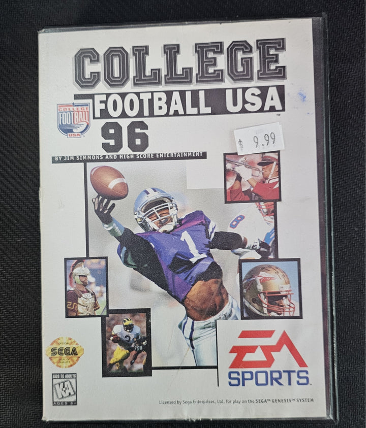 College Football USA 96 - Sega Genesis G71725