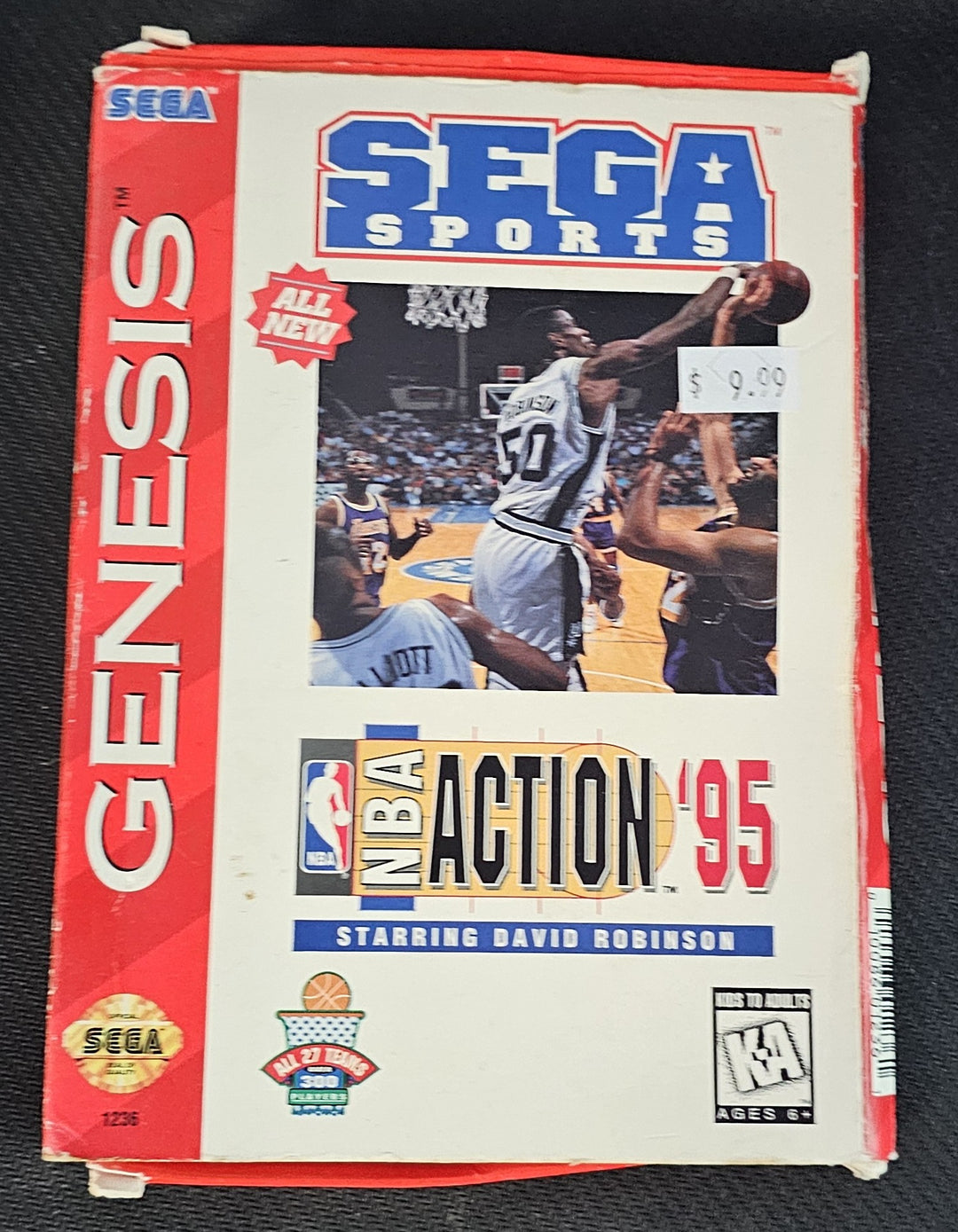 NBA Action '95 - Genesis SD9898