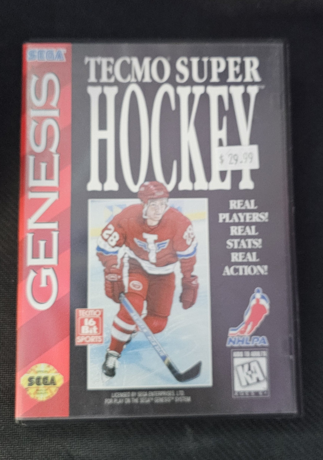 Tecmo Super Hockey - Genesis SD9898