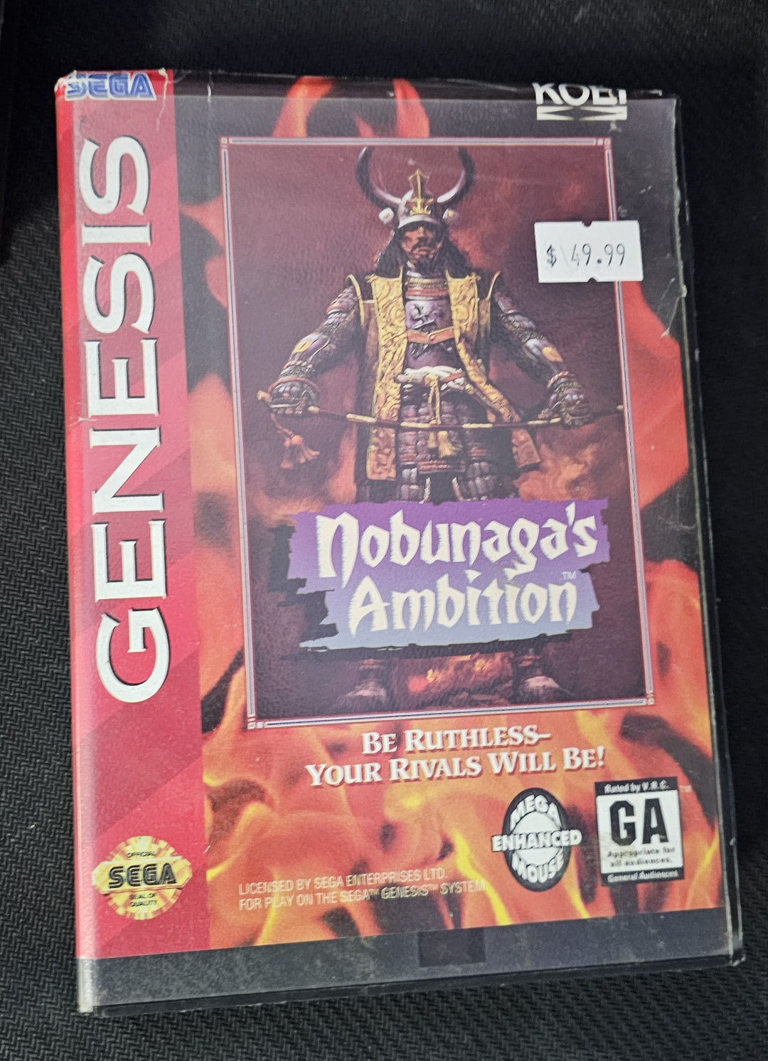 Nobunaga's Ambition - Genesis SD9898
