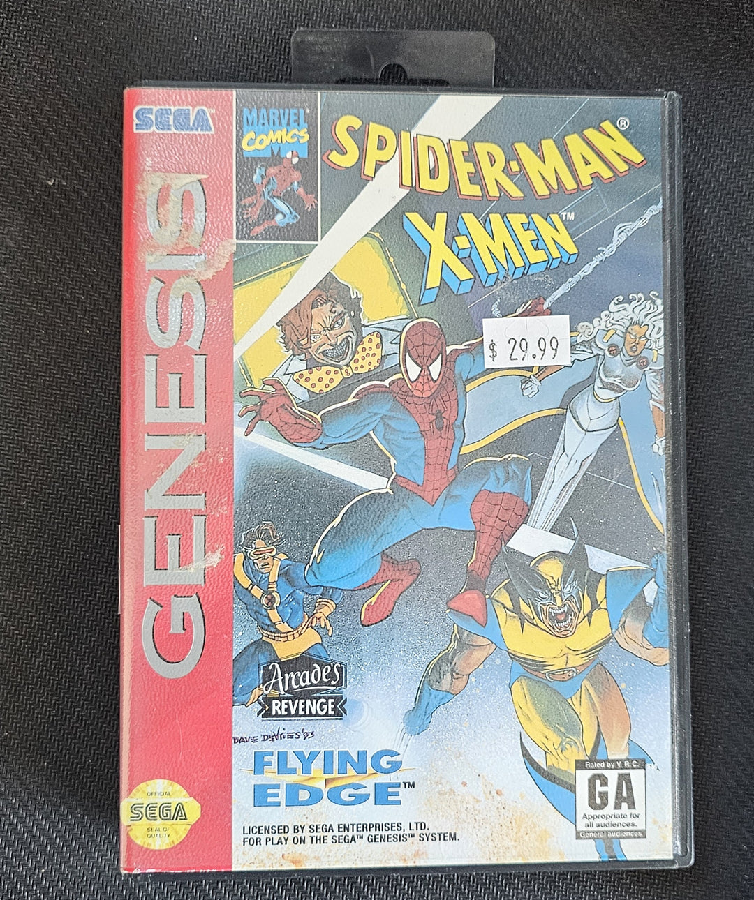 Spider-Man X-Men Arcade's Revenge - Genesis SD9898
