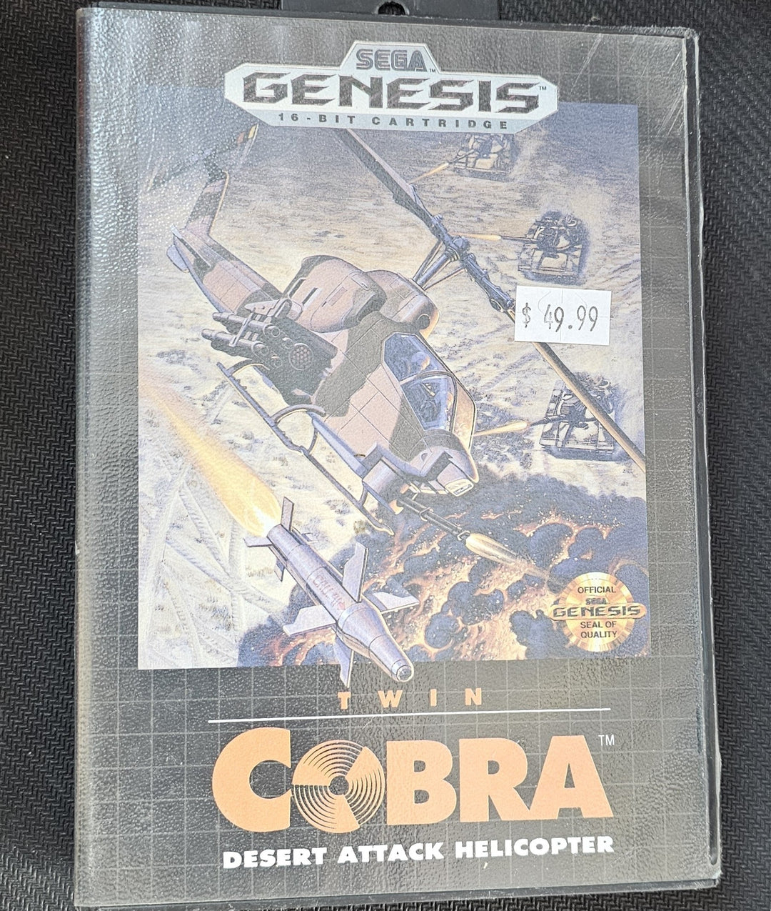 Twin Cobra : Desert Attack Helicopter - Genesis SD9898