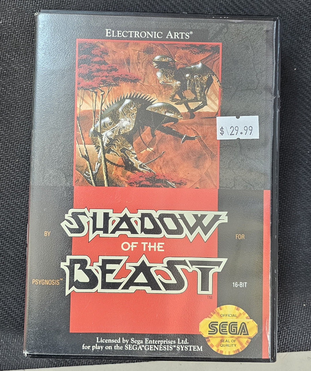 Shadow of the Beast - Sega Genesis SD9898