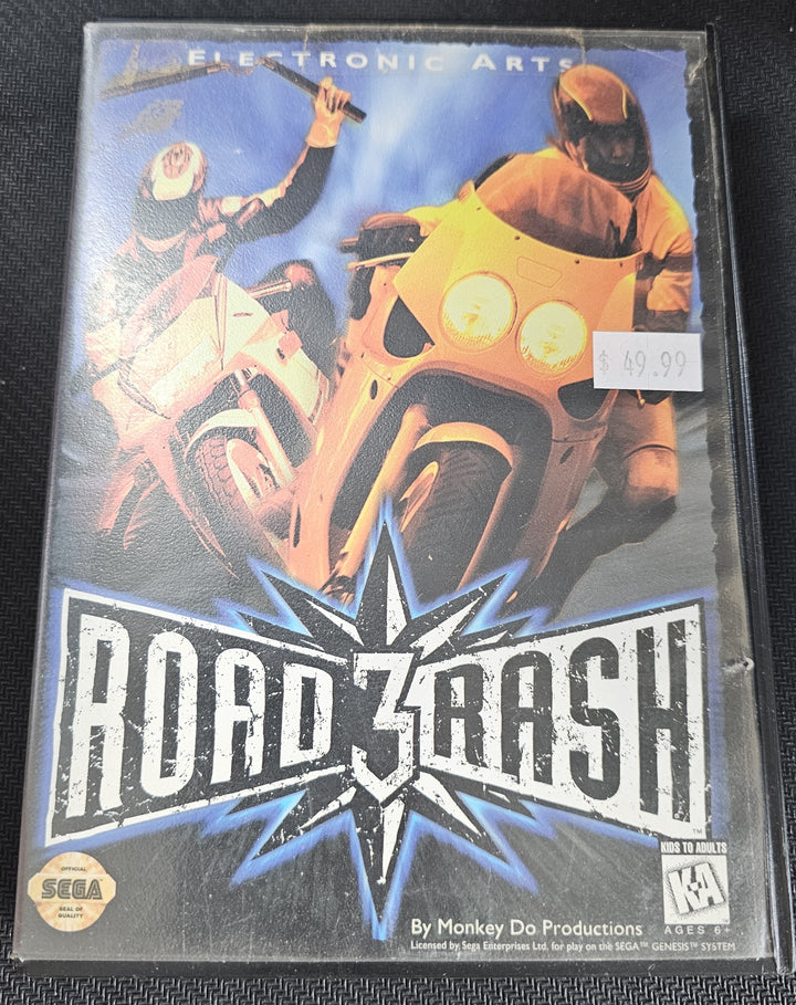 Road Rash 3 - Genesis SD9898