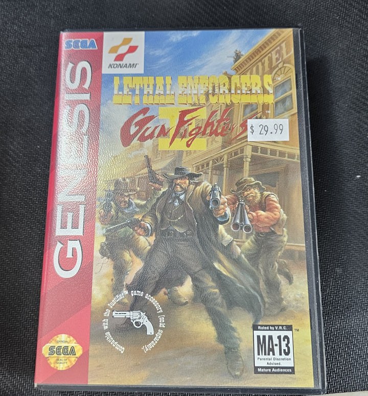 Lethal Enforcers II Gun Fighters - Genesis N82225