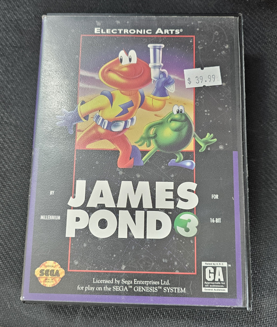James Pond 3 Operation Starfish - Genesis SD9898