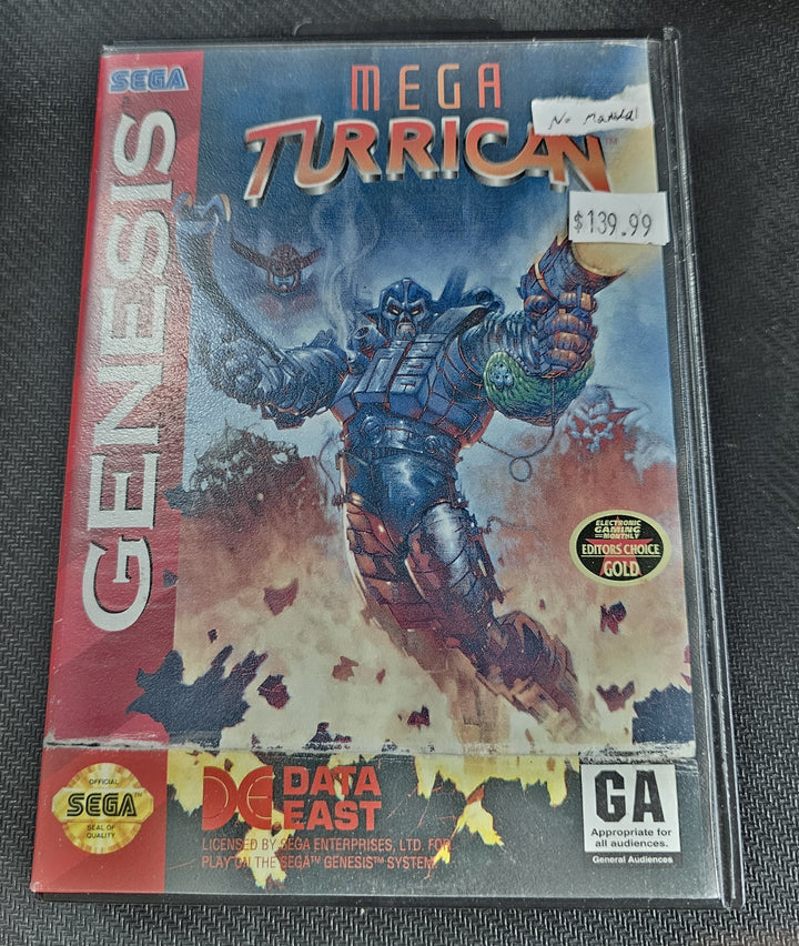 Mega Turrican - Sega Genesis G71725