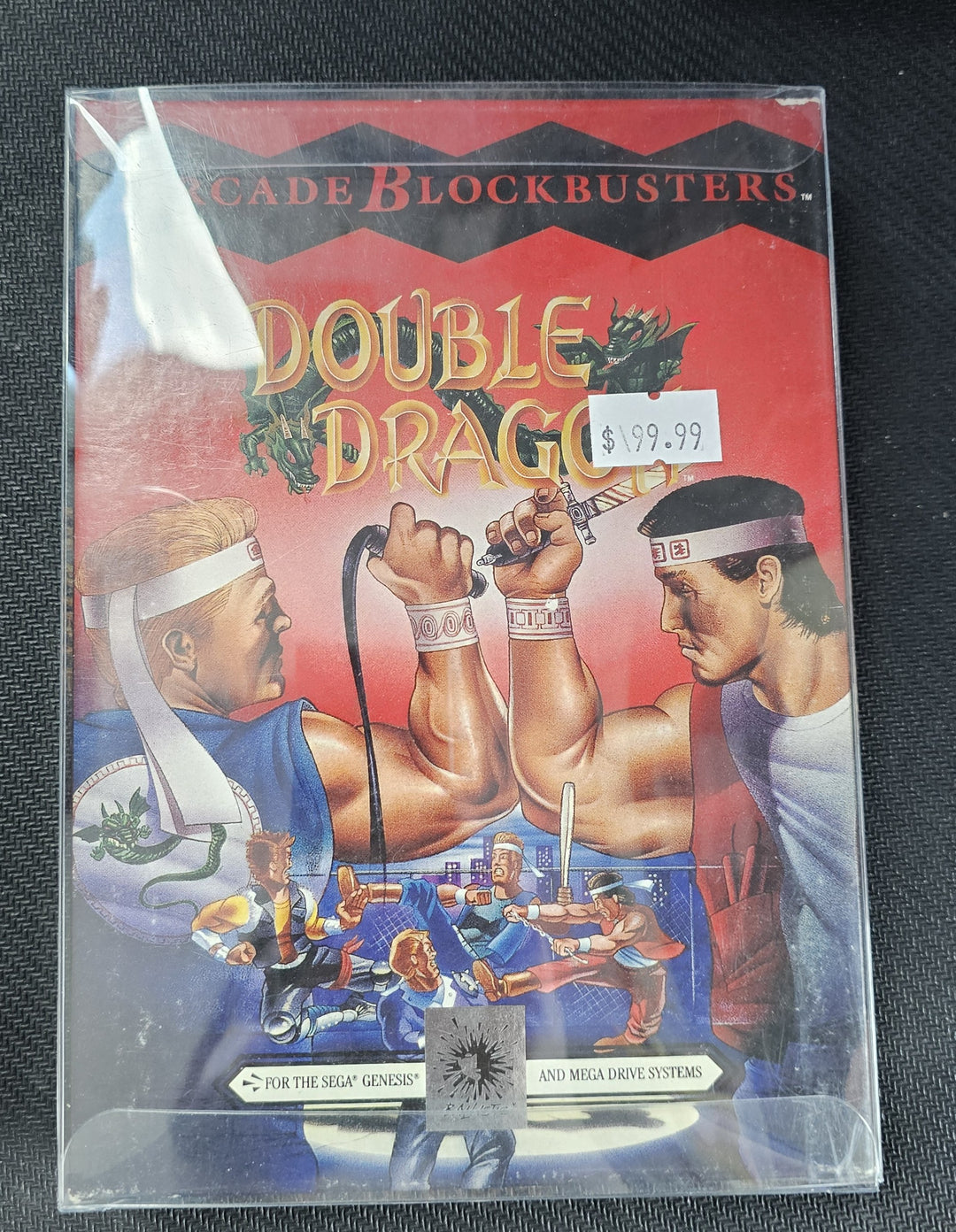 Double Dragon Arcade - Sega Genesis G71725