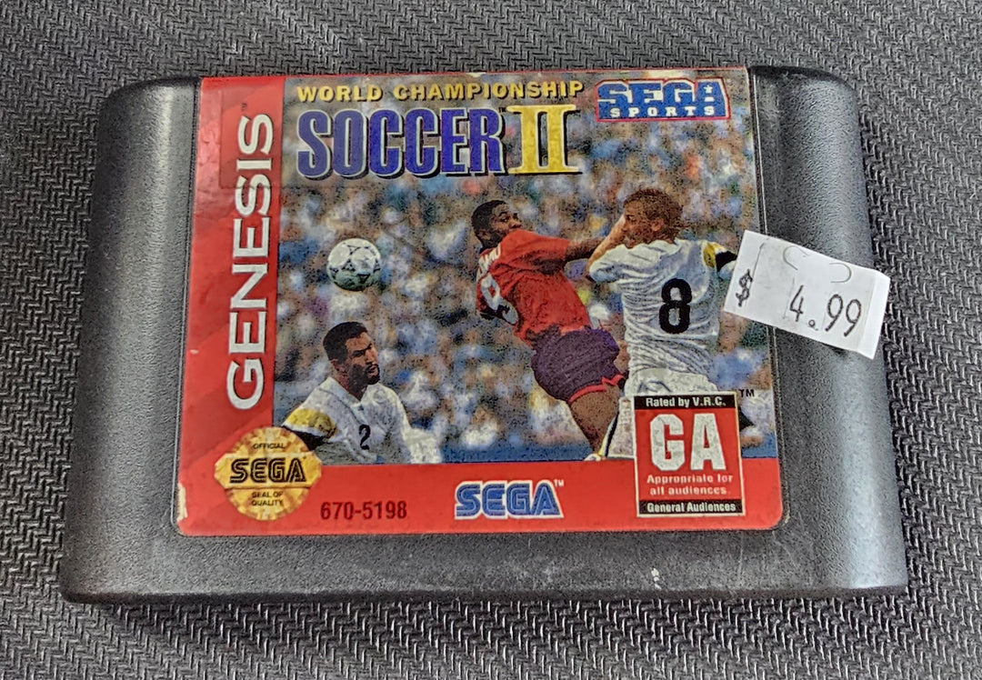 World Championship Soccer II - Genesis G71725