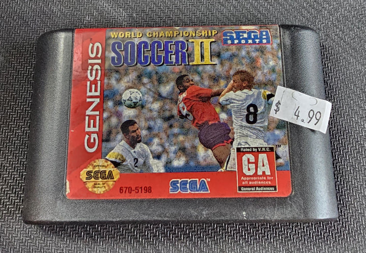World Championship Soccer II - Genesis G71725