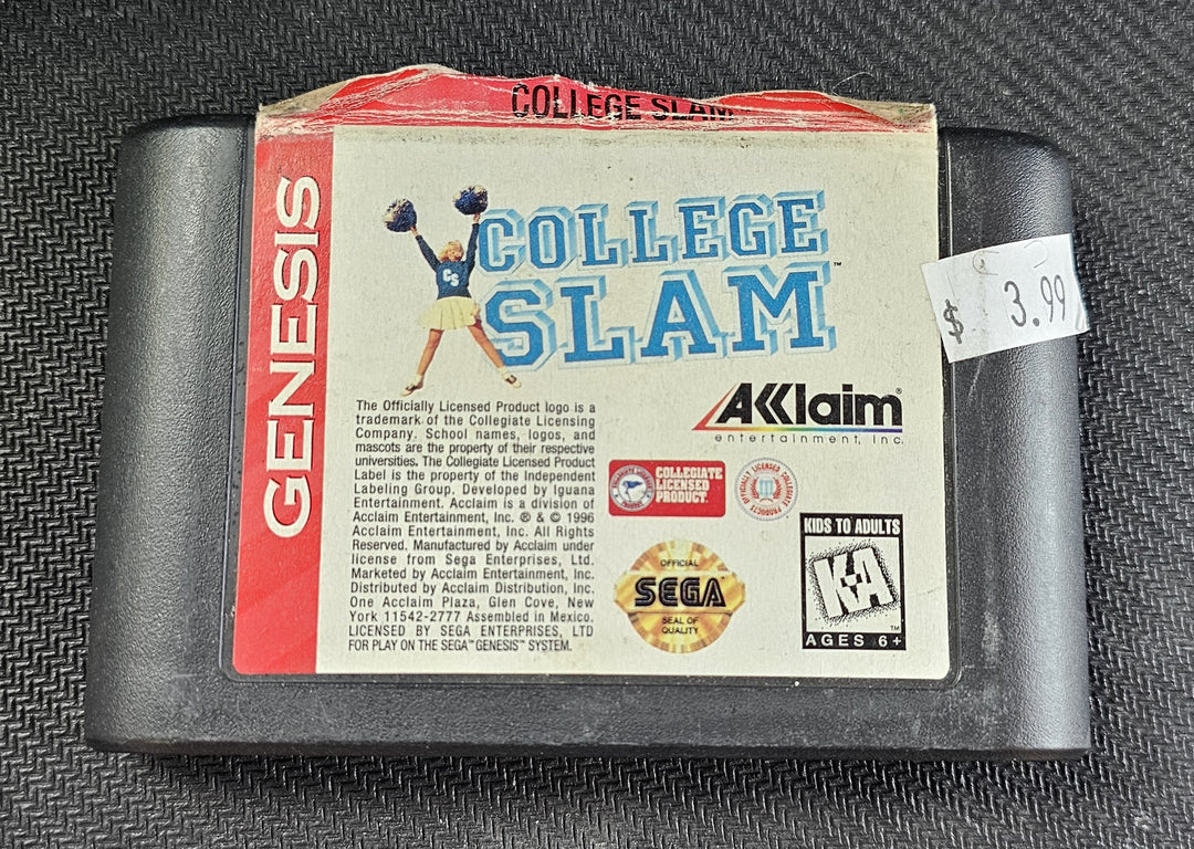 College Slam - Sega Genesis G71725