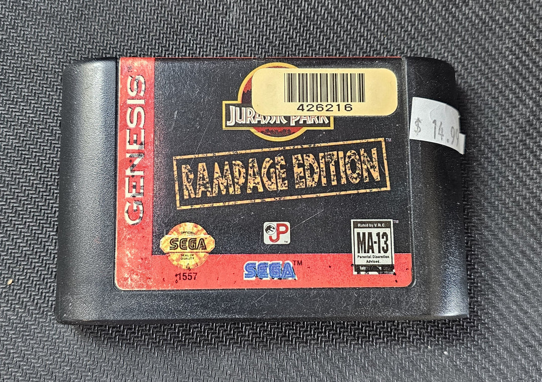 Jurassic Park: Rampage Edition - Genesis NI11525