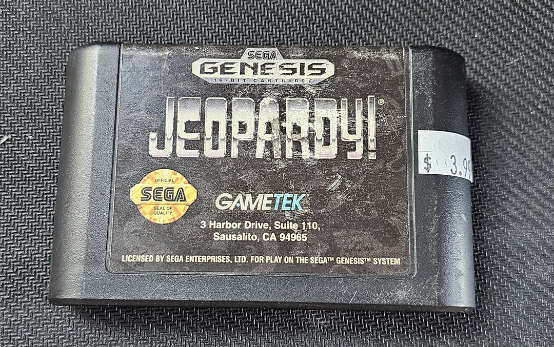 Jeopardy - Sega Genesis G71725