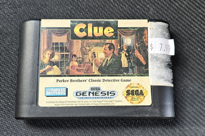 Clue - Sega Genesis G71725
