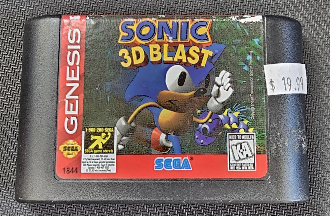 Sonic 3D Blast - Genesis NI11525