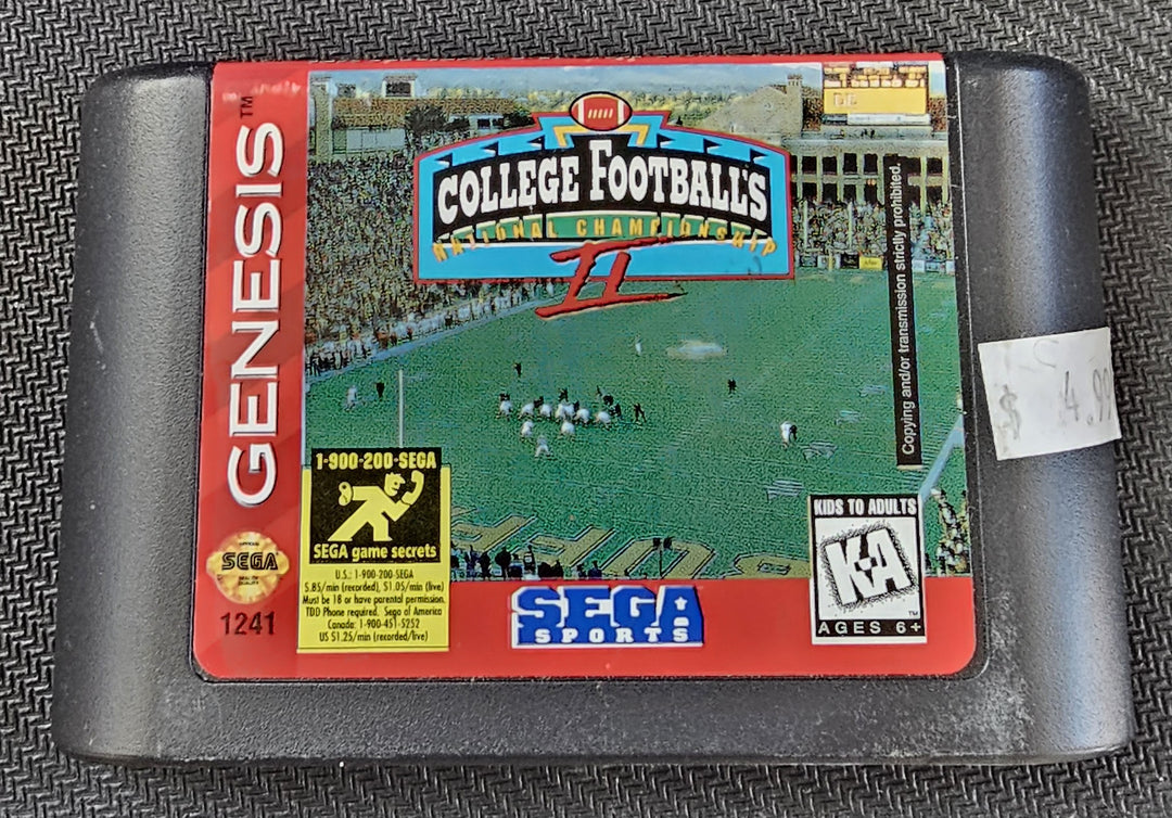 College Football’s National Championship II - Genesis