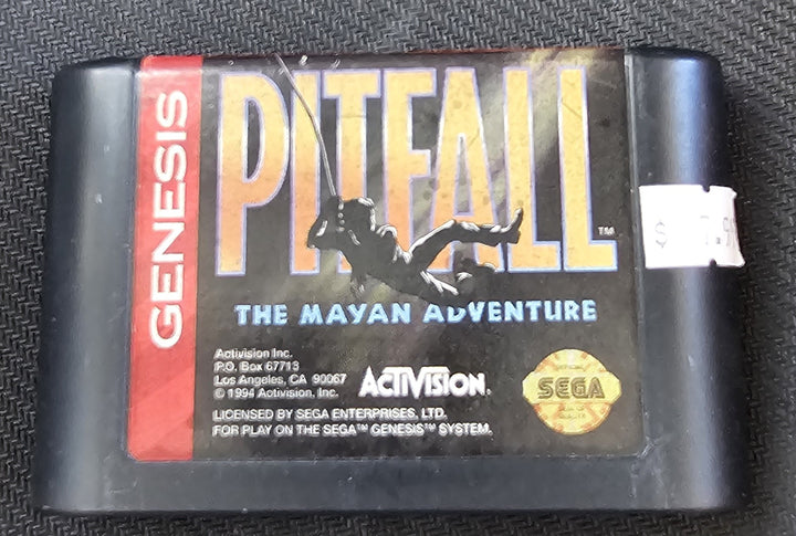 Pitfall Mayan Adventure - Sega Genesis SD9898