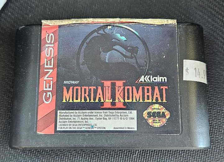 Mortal Kombat II - Sega Genesis G71725
