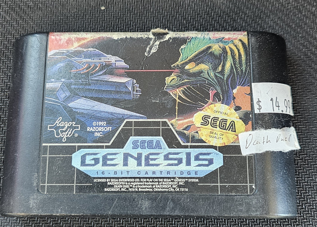 Death Duel - Sega Genesis G71725