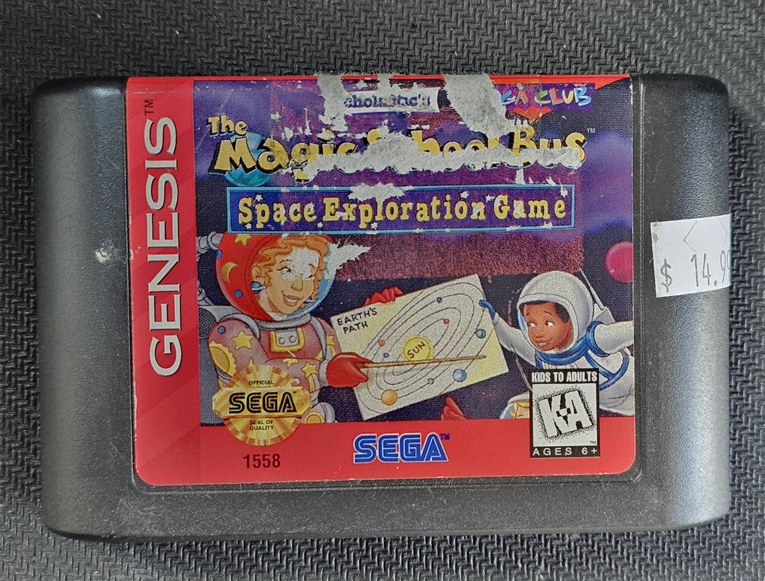 Magic School Bus: Space Exploration Game - Genesis