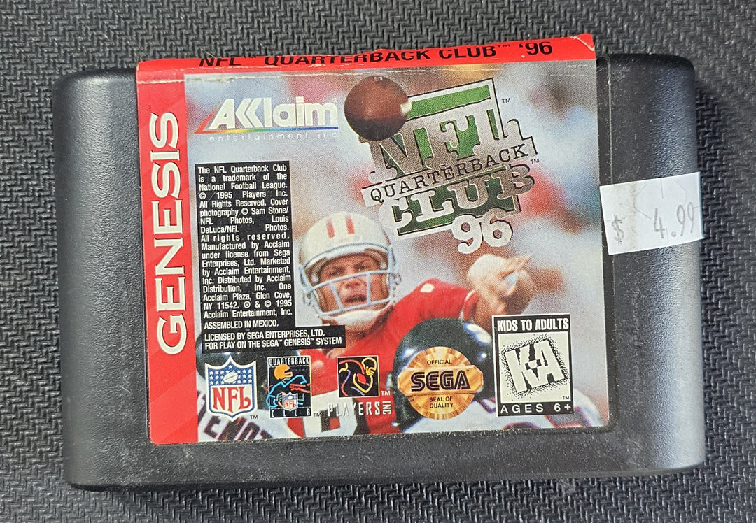 NFL Quarterback Club 96 - Sega Genesis G71725