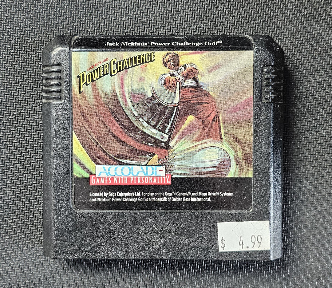 Jack Nicklaus' Power Challenge Golf - Sega Genesis G71725