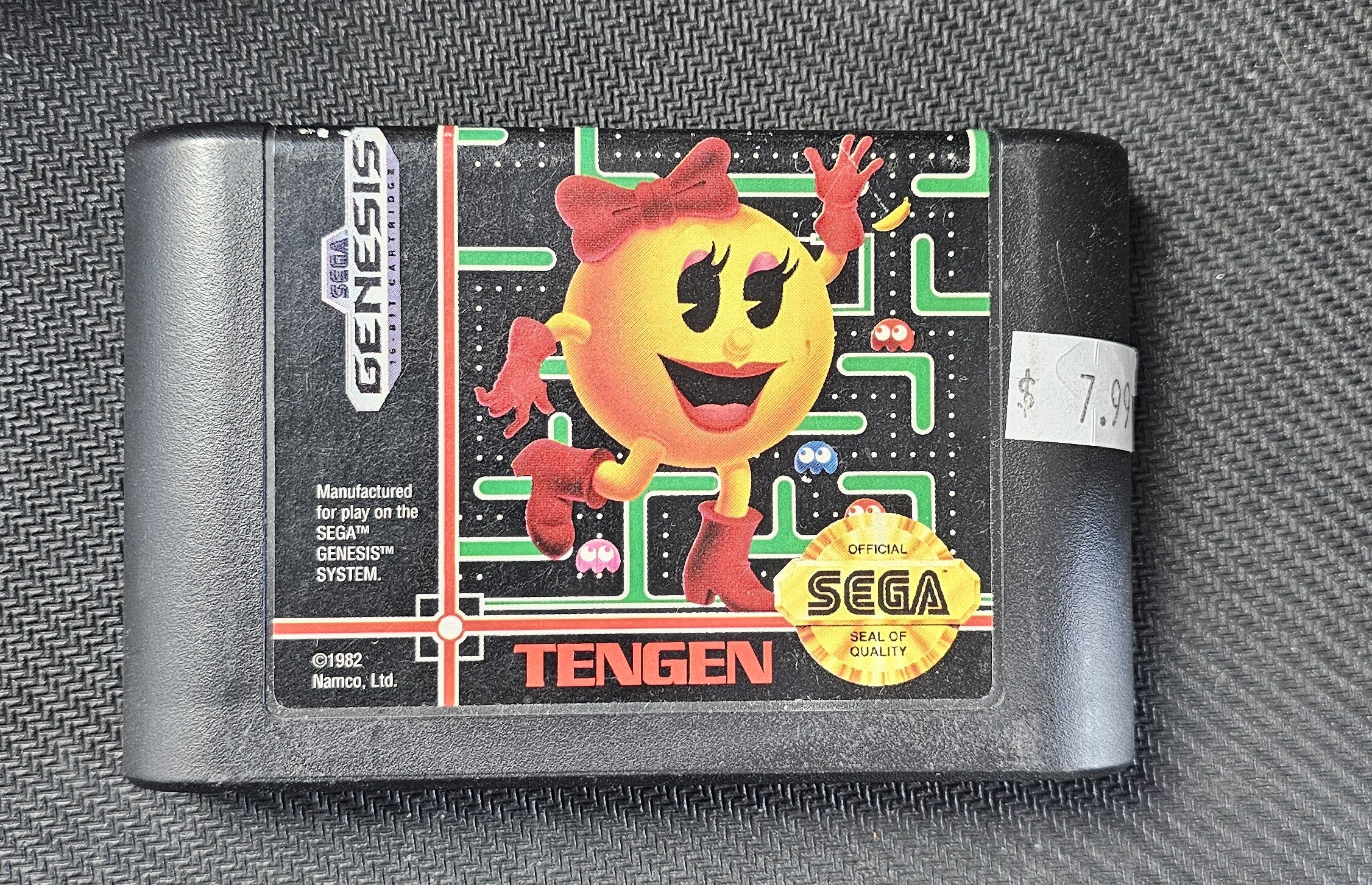 Genesis Pacman Ms. Pac-Man - Sega Genesis G71725 – Core Gaming