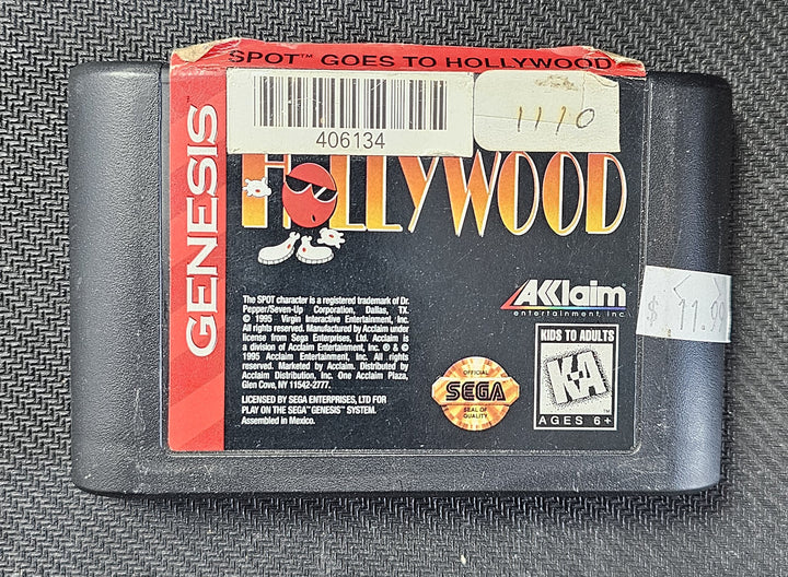 Spot Goes To Hollywood - Sega Genesis SD9898