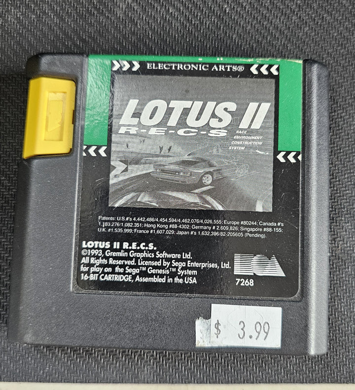 Lotus II - Sega Genesis G71725