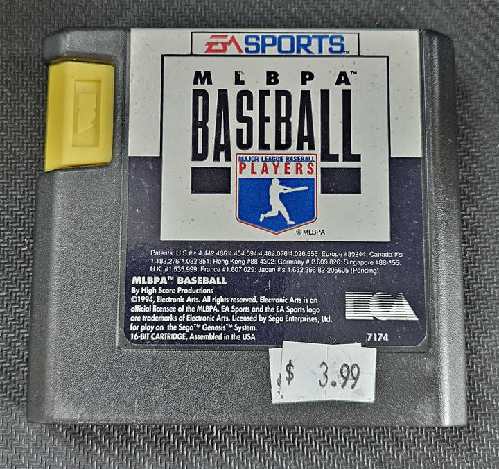 MLBPA Baseball - Sega Genesis G71725