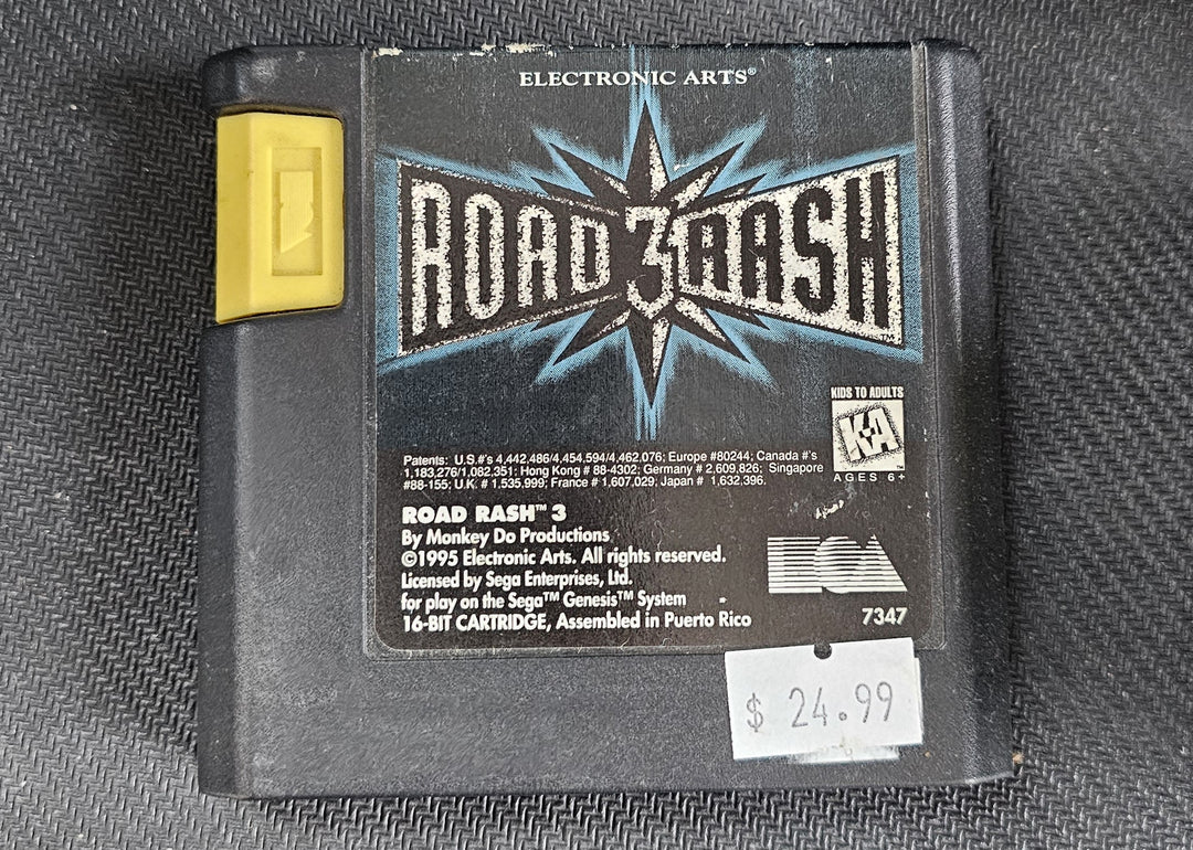 Road Rash 3 - Genesis SD9898