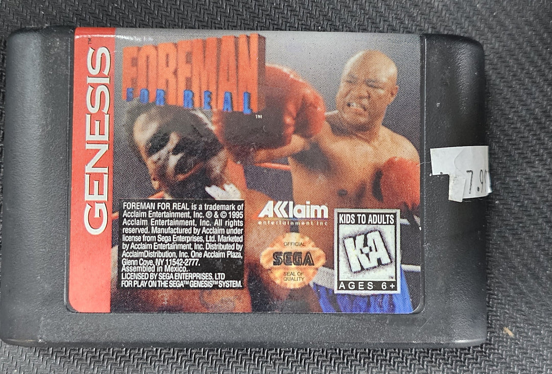 Foreman For Real - Genesis