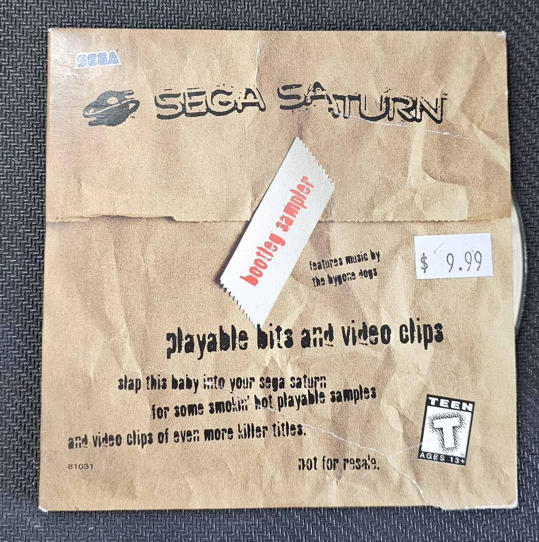 Sega Saturn Bootleg Sampler Demo Disc - Saturn SD2585