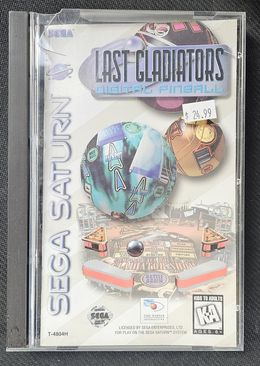 Last Gladiators Digital Pinball - Saturn SD2585