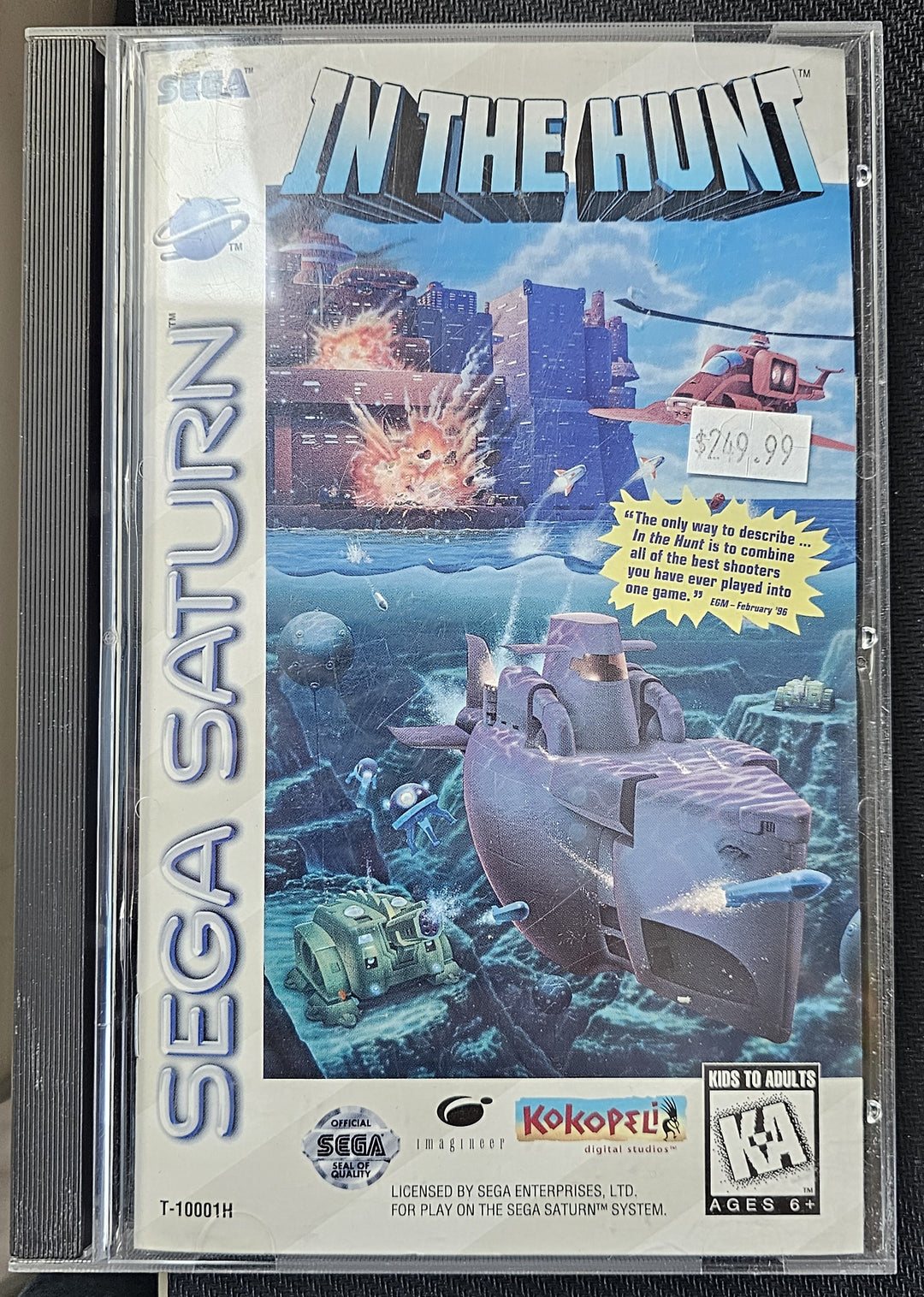 In the Hunt - Sega Saturn SD2585