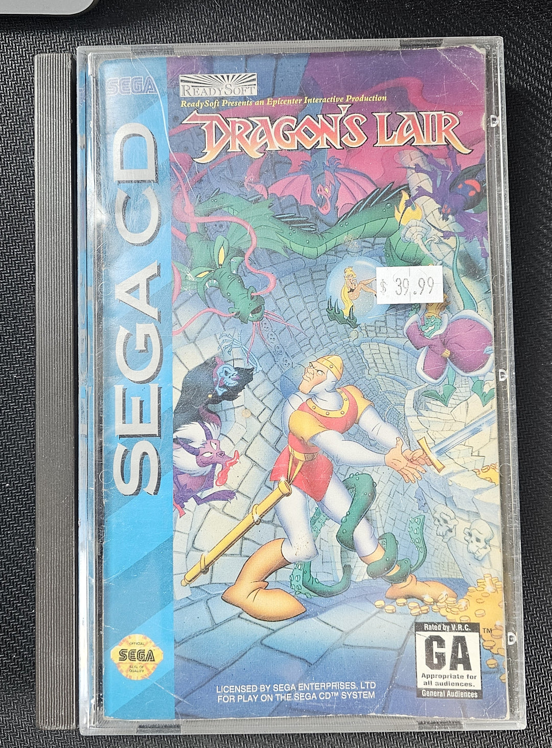 Dragon's Lair - Sega CD SD7412