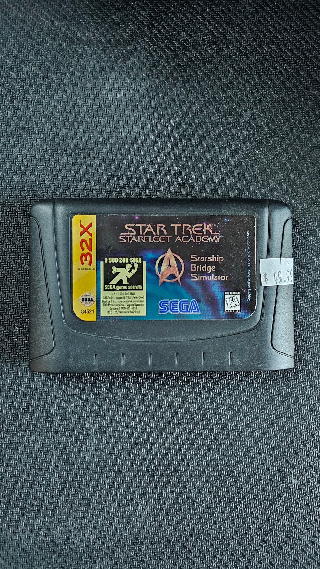 Star Trek: Starfleet Academy - Starship Bridge Simulator - 32X SD3232