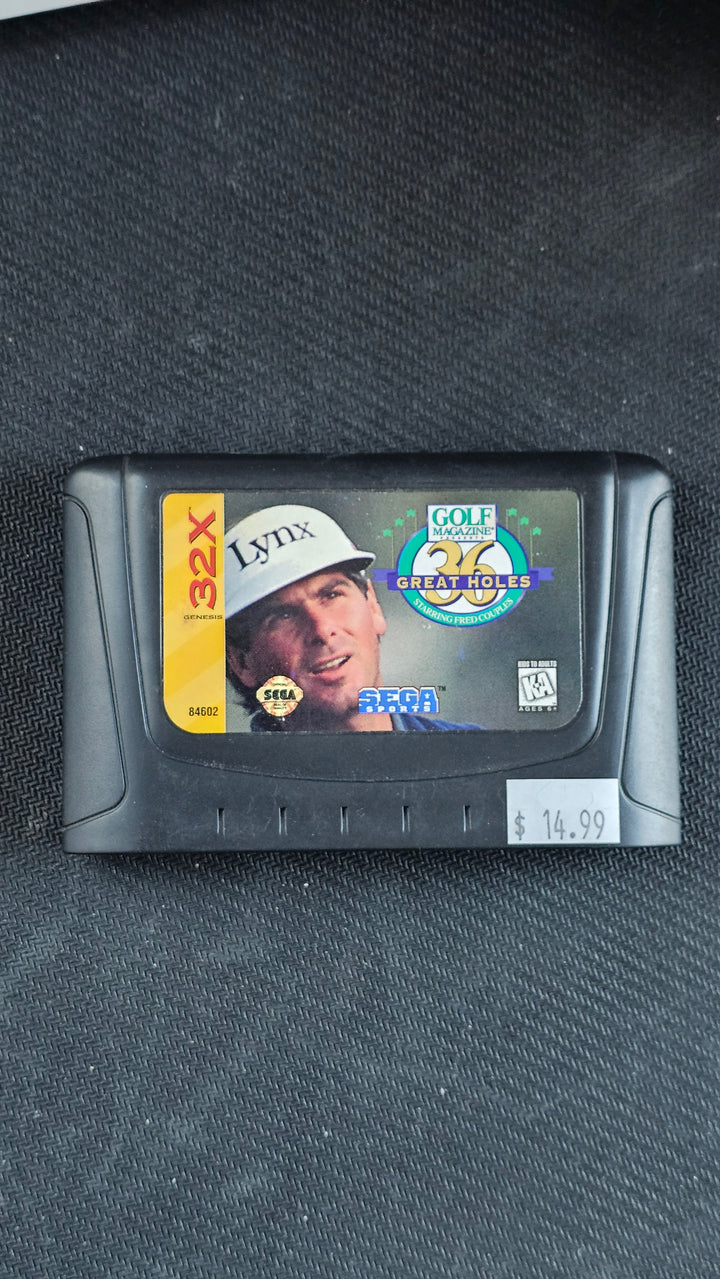 36 Great Holes Starring Fred Couples - 32X SD3232