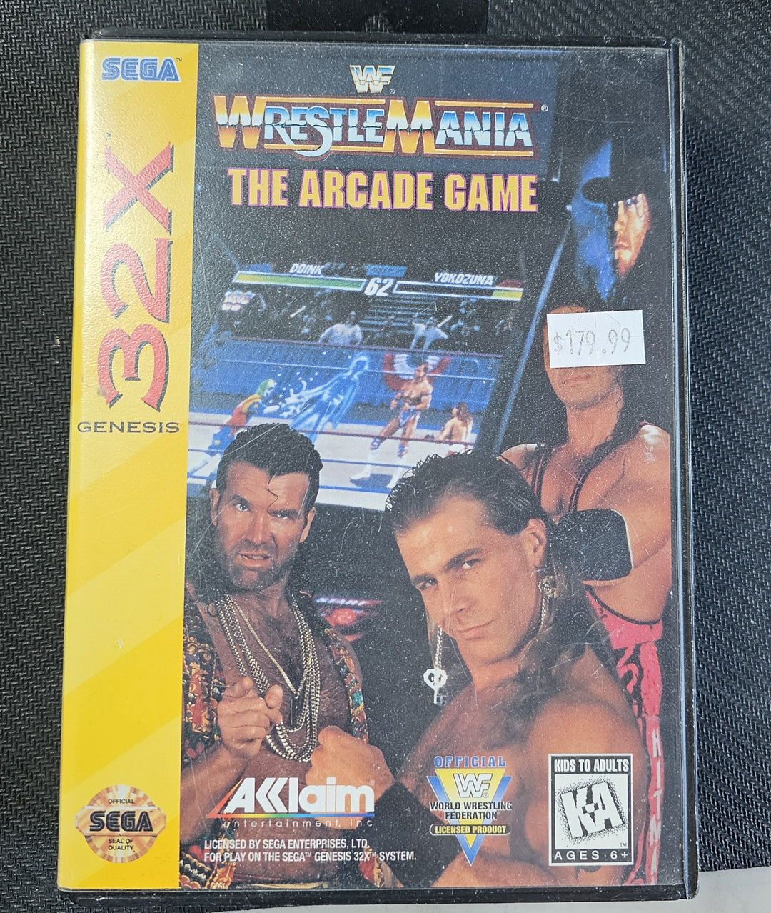 WWF Wrestlemania: Arcade Game - 32X SD3232