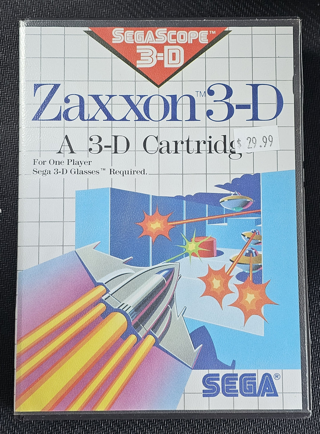 Zaxxon 3-D  - Sega Master System G71725