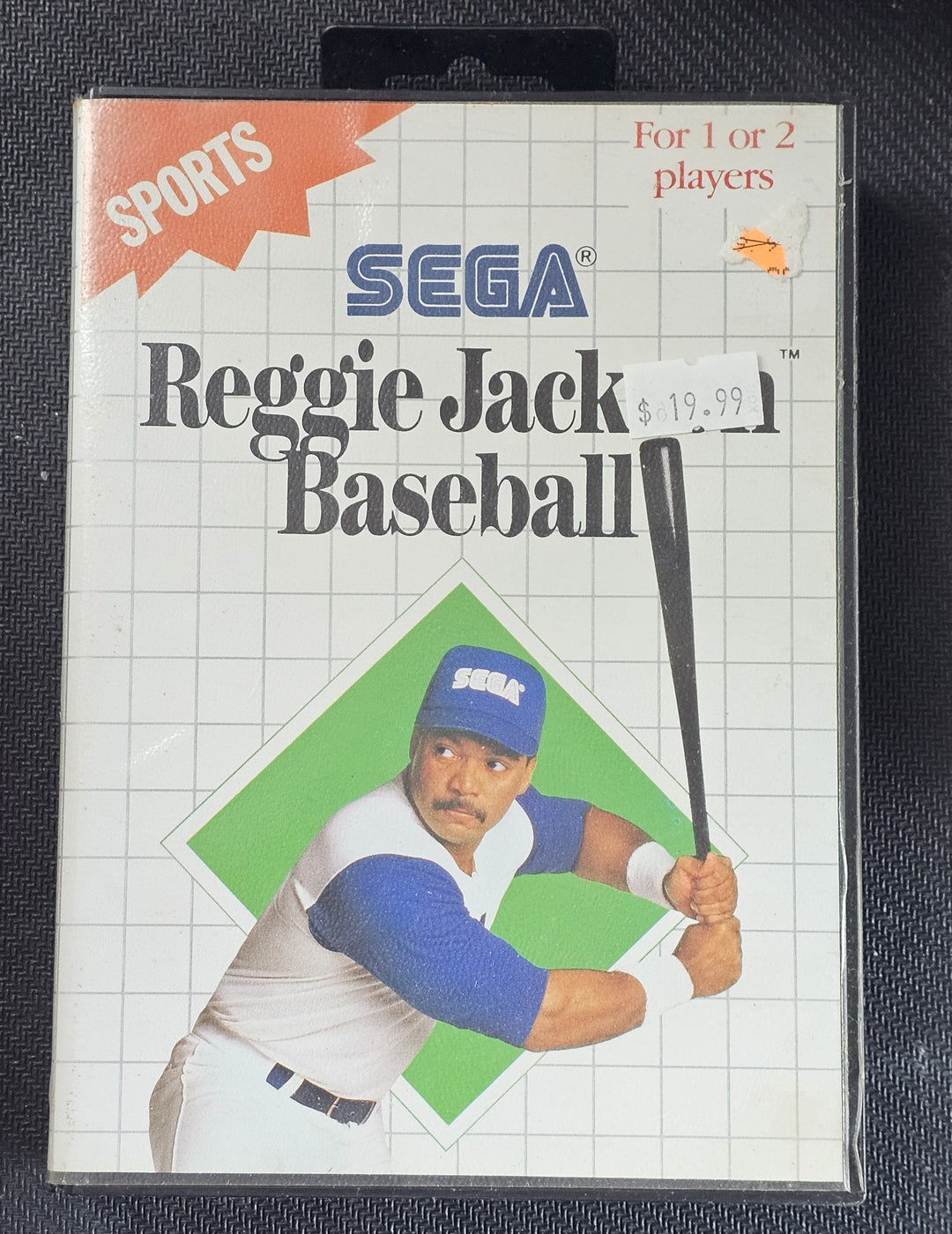 Reggie Jackson Baseball - Sega Master System SD8520