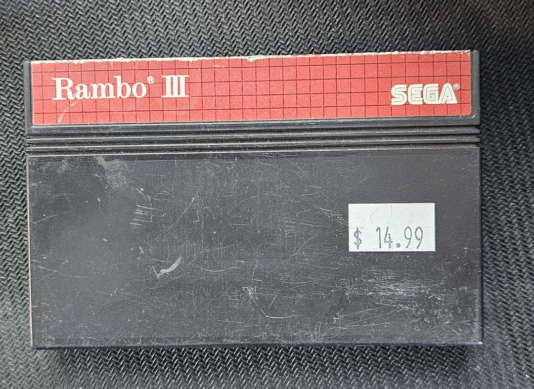 Rambo III - Sega Master System SD8520