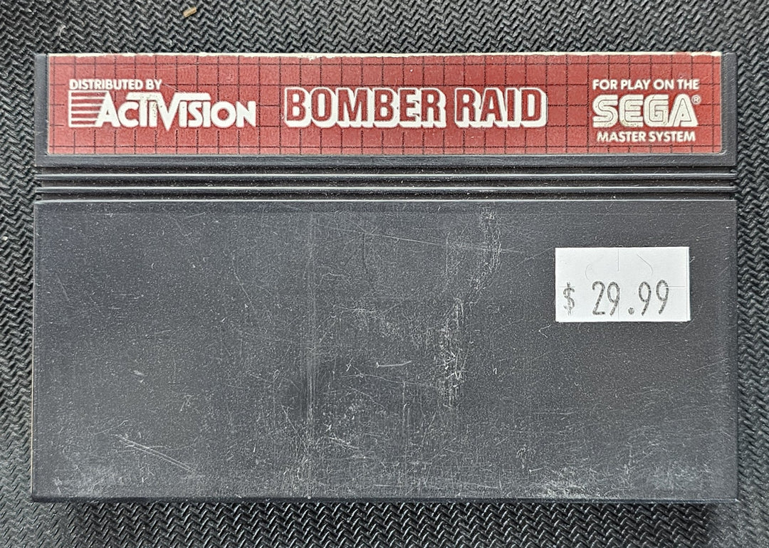 Bomber Raid - Sega Master System SD8520