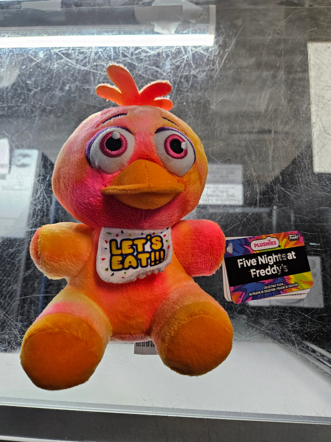 Five Nights at Freddy's Tie-Dye Chica 7" Plush PL121525