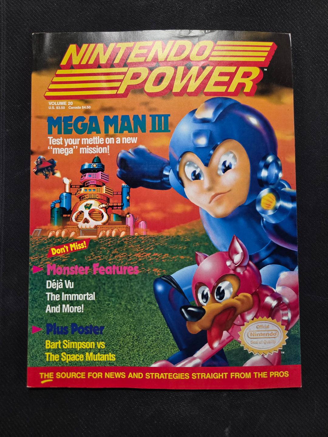 Nintendo Power Issue #20 (Mega Man III) NP5726