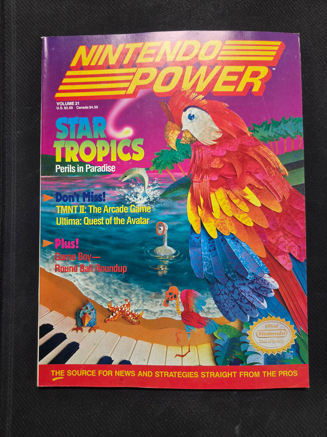 Nintendo Power Issue #21 (Star Tropics) NP5726