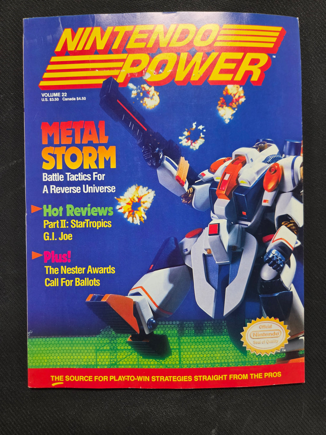 Nintendo Power Issue #22 (Metal Storm) NP5726