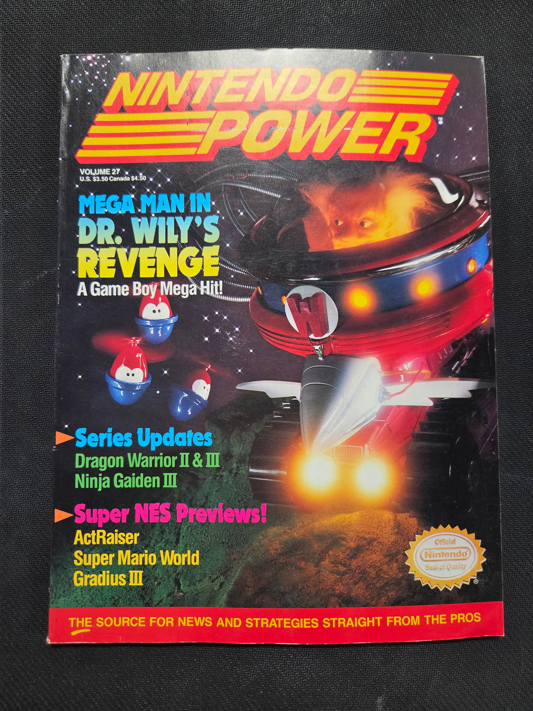 Nintendo Power Issue #27 (Mega Man in Dr. Wily's Revenge) NP5726